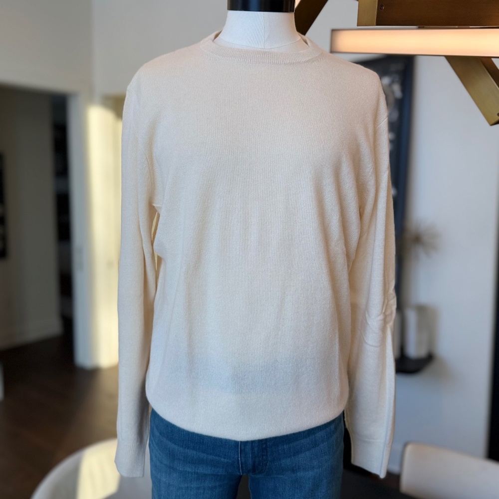 Men's J Crew 100% Cashmere Crew Neck Sweater NWT